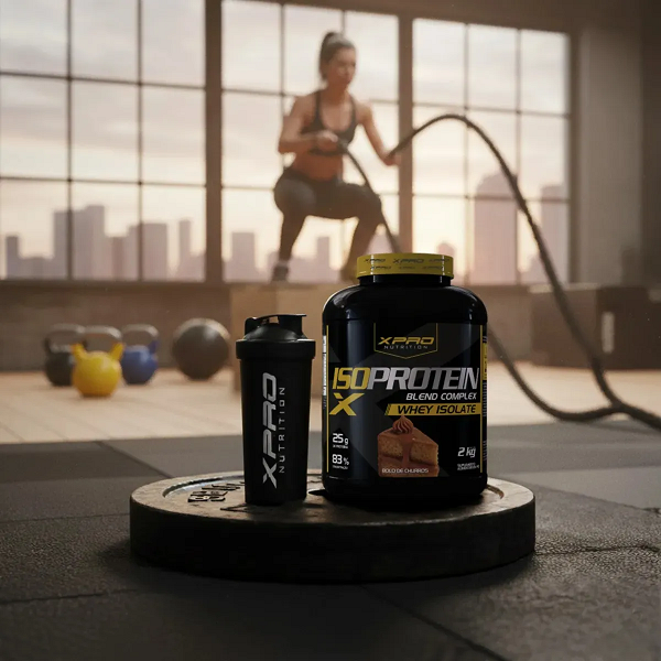 Whey Protein Iso Blend Complex Morango 2kg Zero Açúcar - XPro Nutrition - imagem 3