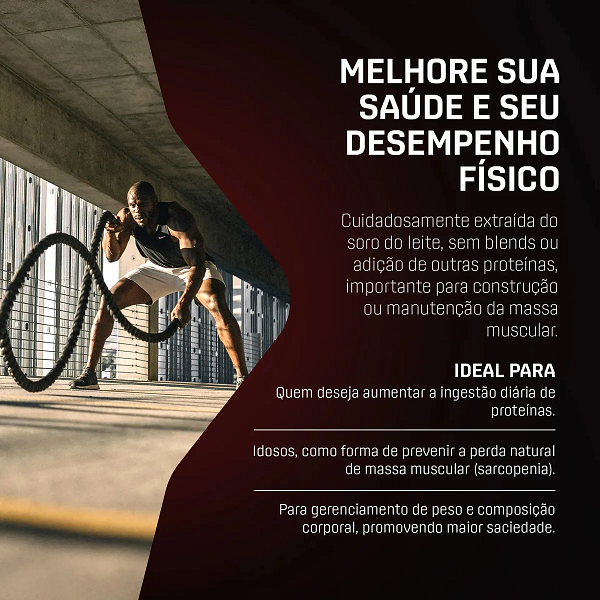 Whey Protein Concentrado DUX 900g Morango Proteína Pura Suplemento Muscular - imagem 5