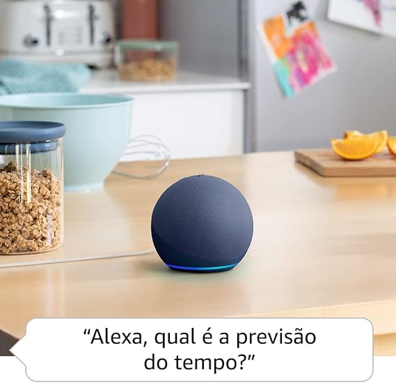 Echo Dot (Geração mais recente) | Smart speaker com Alexa, som vibrante e potente, Wi-Fi e Bluetooth | Cor Azul, com Acesso Antecipado à Alexa+ - imagem 2