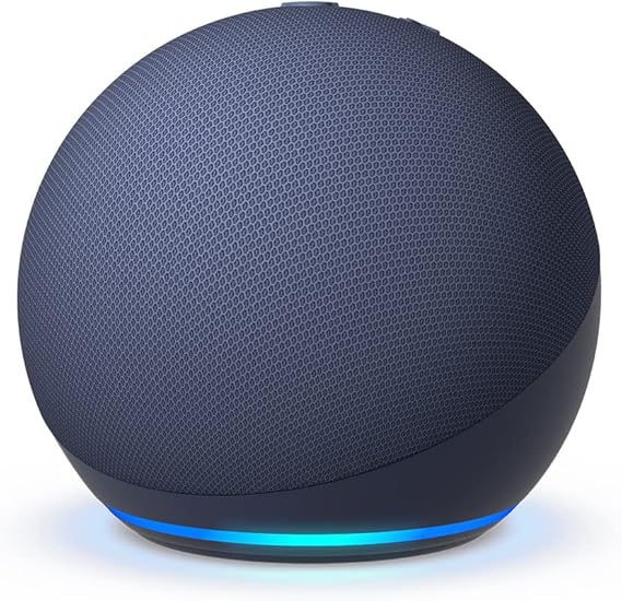 Echo Dot (Geração mais recente) | Smart speaker com Alexa, som vibrante e potente, Wi-Fi e Bluetooth | Cor Azul, com Acesso Antecipado à Alexa+