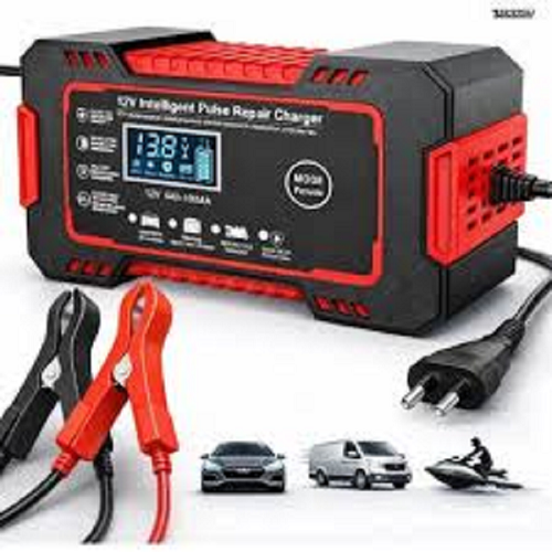 Carregador de bateria 12v 6A inteligente bivolt com lcd- carro e moto - imagem 7