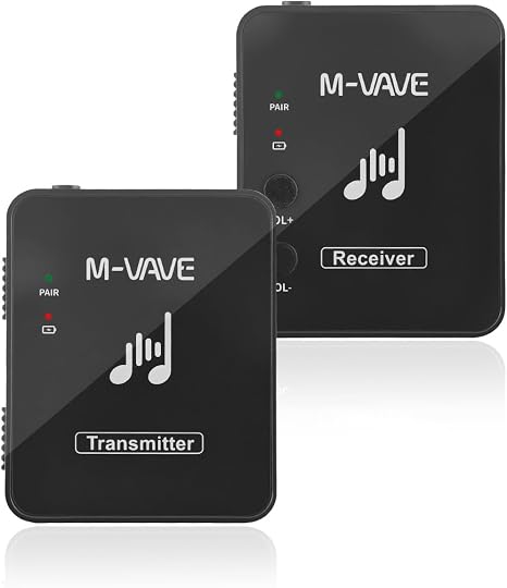 M-VAVE Sistema de Transmissão Sem Fio para Monitor de Ouvido Profissional, 2.4GHz, 30m Alcance, Latência <12ms, Áudio 24bit/48KHz, Mono/Stereo, 7h Bateria, Ideal para Músicos, Podcast, Igreja
Marca: M-VAVE