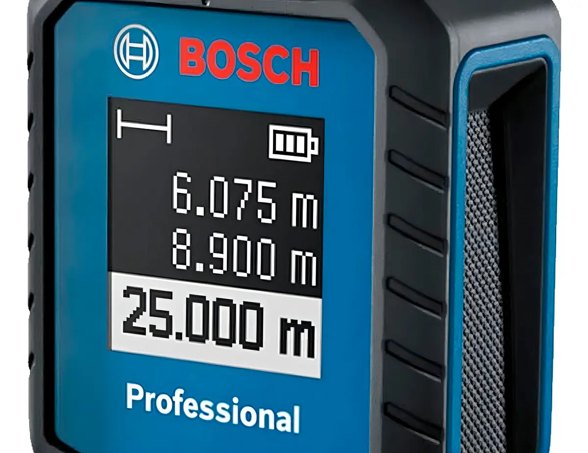 Trena A Laser Profissional Digital Medidor De Distancia Trena Laser Com Bolsa Alcance De 25m Glm 2523 Bosch - imagem 7