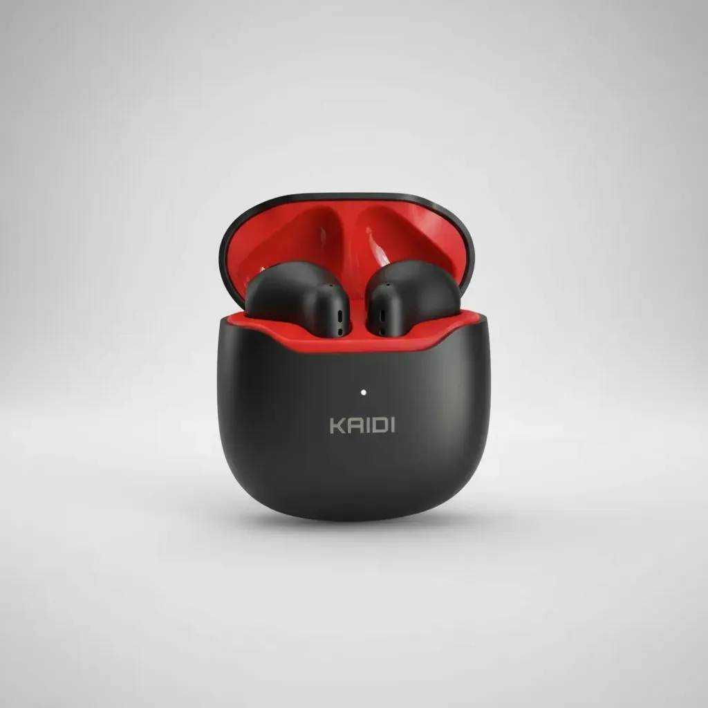Fone Bluetooth 5.1 Kaidi Kd771 Preto Sem Fio Tws Preto - imagem 5