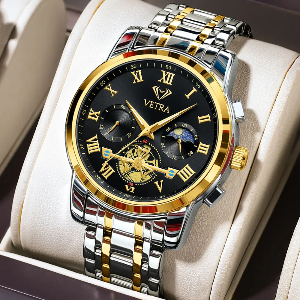 Vetra Relógio Masculino Social Relogio Quartz Original 2859