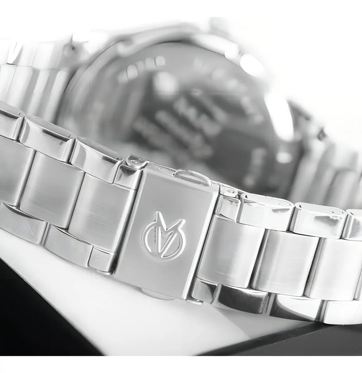 Relógio Masculino Champion CN27670T Cor da Correia Prateado com Fundo Preto Prova D´Agua 50 Metros Minimalista - imagem 4