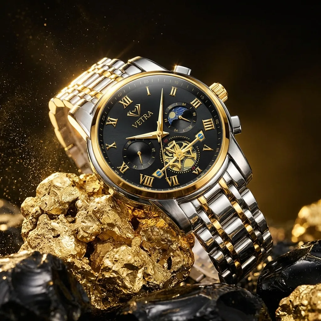 Vetra Relógio Masculino Social Relogio Quartz Original 2859 - imagem 5