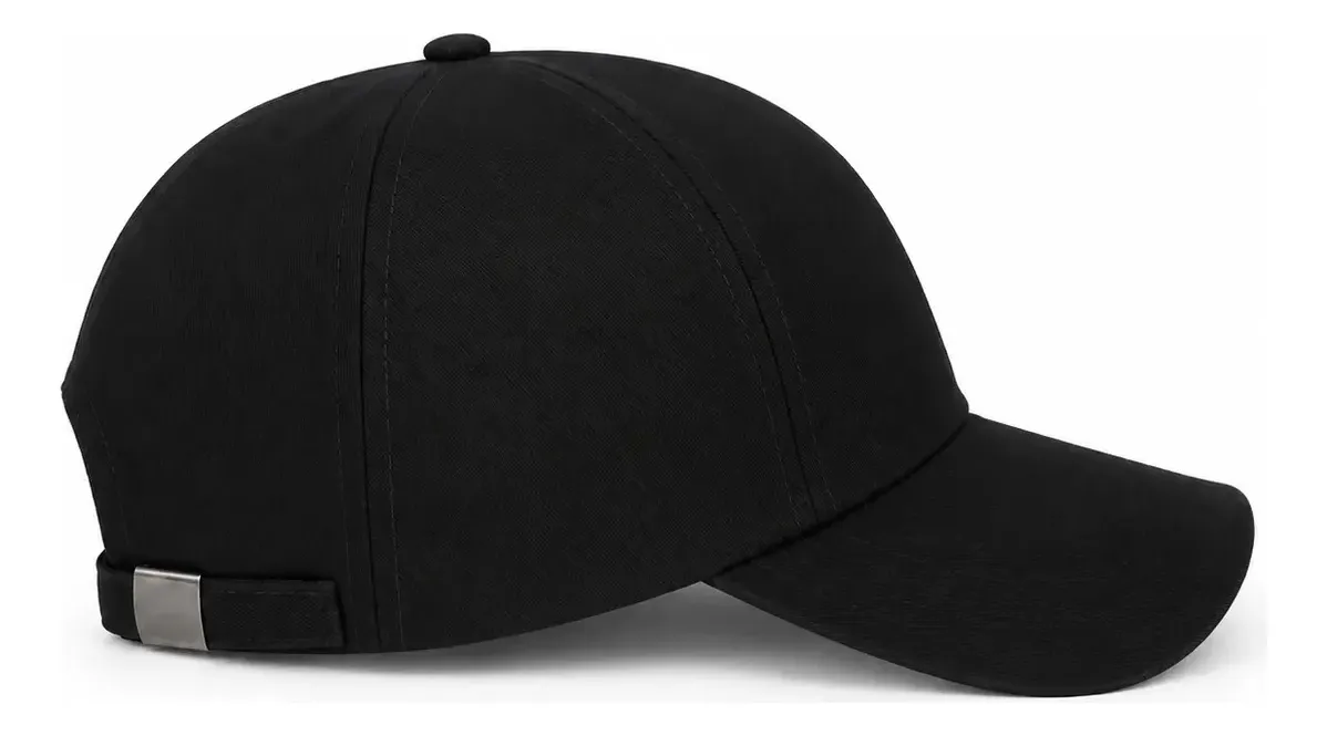 Kit 2 Boné Básico Liso Aba Curva Ajustável Unissex Baseball - imagem 6
