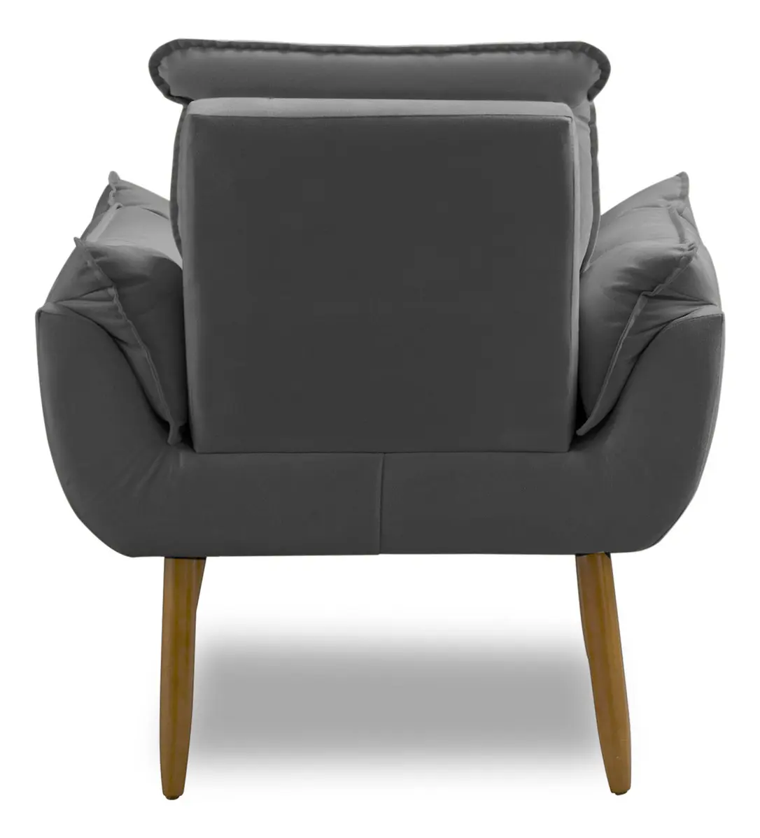 Kit 2 Poltrona Decorativa Opala Sala De Estar Recepção Suede - imagem 6