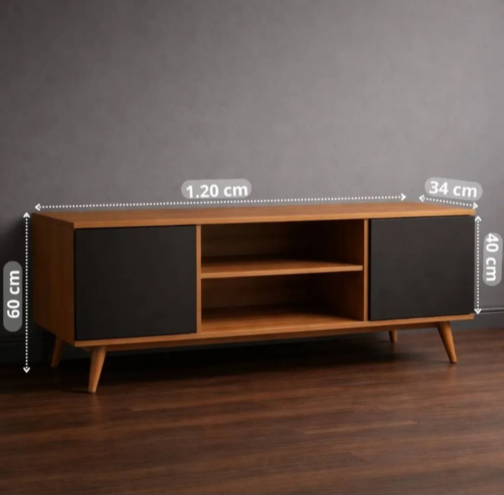 Rack Estante Industrial Mdp 120x60 Com Espaço Pra Decoração - imagem 6