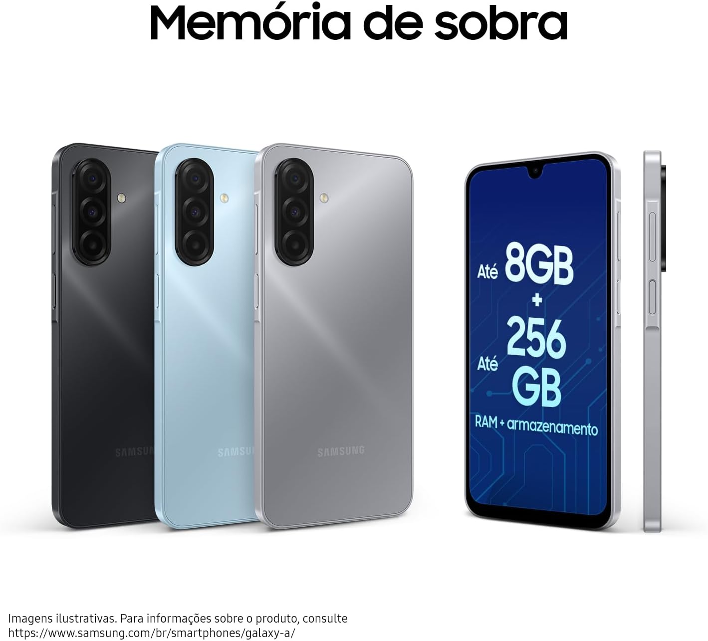 Celular Samsung Galaxy A17, 128GB, 4GB, 50MP Tela 6.7", IP54 - Preto - imagem 5