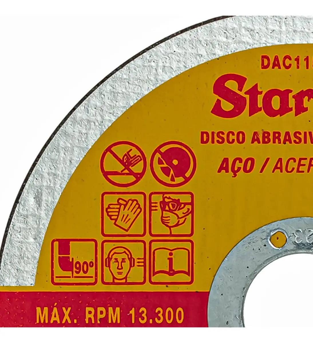 48 Peças Disco De Corte Extra Fino 4.1/2 X 1mm X 22,23 mm Starrett - imagem 6