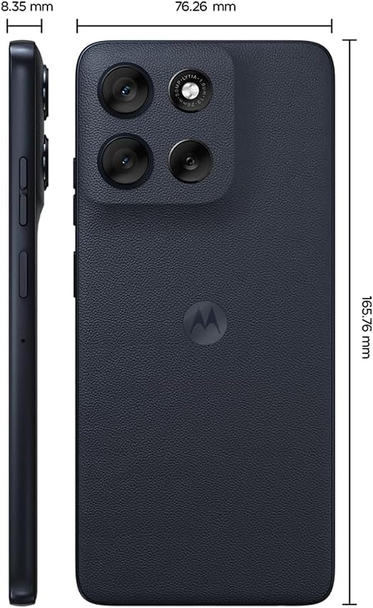 Smartphone Motorola Moto g56 5G - 256GB 8GB RAM+16GB Ram Boost e 50MP Sony Lytia 600 Camera Ultrarresistencia militar IP68 + IP69 - Grafite - imagem 4