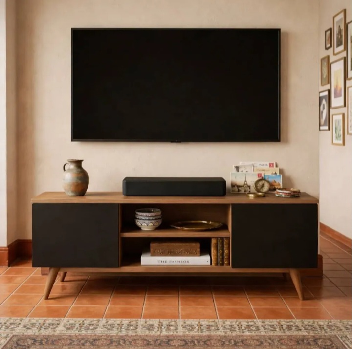 Rack Estante Industrial Mdp 120x60 Com Espaço Pra Decoração - imagem 2